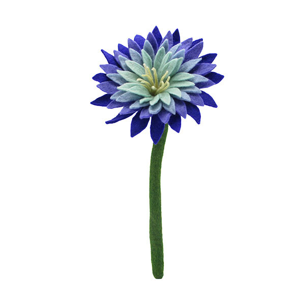 Filzblumen & Blätter