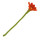 Filzblume Storchschnabel 30cm orange
