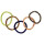 Glasperlen Armband rund