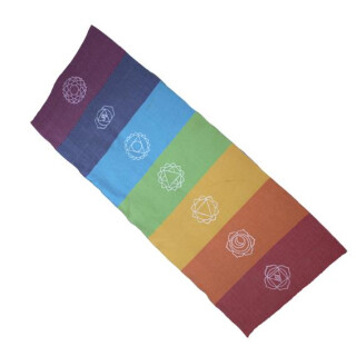 Yogamatte handgewebt mit Druck