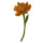 Filz Glockenblume 40cm gelb