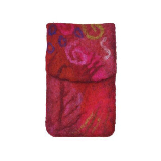 Filz Smartphone-H&uuml;lle pink