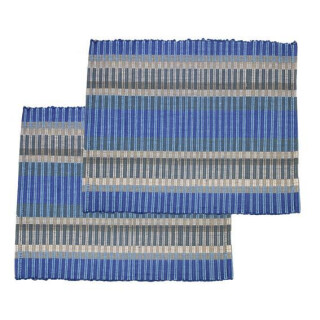 Platzdecken 2er-Set blau