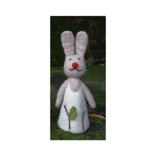 Filz Hase stehend klein