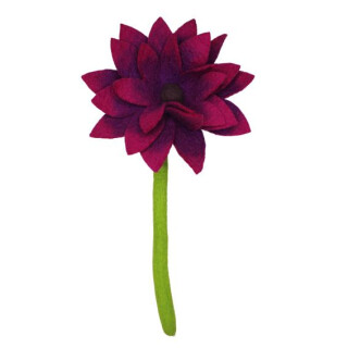 Filz Mittagsblume 40cm pink