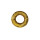 Klangschalenring goldfarben &Oslash; 8 cm