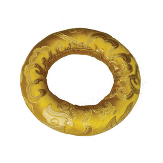 Klangschalenring goldfarben &Oslash; 12 cm