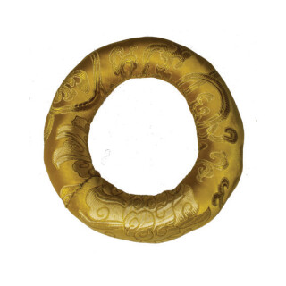 Klangschalenring goldfarben &Oslash; 14 cm