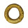 Klangschalenring goldfarben &Oslash; 14 cm