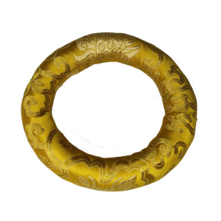 Klangschalenring goldfarben &Oslash; 16 cm