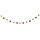 Filz Girlande 170cm Herbstlaub