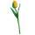 Filz Tulpe 40cm gelb