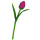 Filz Tulpe 40cm rosa
