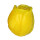 Kerze Tulpe gelb