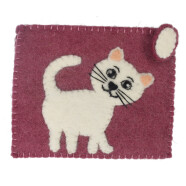 Filz B&ouml;rse Katze