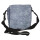 Outdoor-Tasche Heavy Cotton grau mit Bl&uuml;tendruck "Cosmea"