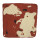 Restposten: seat mat square cow