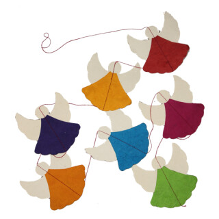 Papier T&uuml;rh&auml;nger 160cm Engel multicolor