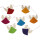 Papier Girlande 180cm Engel multicolor