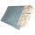 Restposten: Weiche Baumwoll-Kuscheldecke blau 1,3*2m