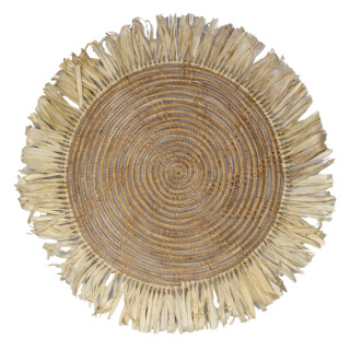 Restposten: Platzset Sonne aus Palmfasern 42cm