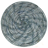 Untersetzer aus Palmfasern 32cm indigo