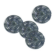 Untersetzer 4er-Set 10cm indigo