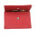Leder Party-Portemonnaie rot