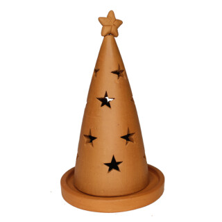 Restposten: Ton Windlicht Weihnachtsbaum