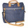 Restposten: Reisetasche "Marmorlook" Jeansstoff blau
