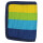 Geldb&ouml;rse Heavy Cotton Blau/Gr&uuml;n/Gelb