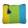 Geldb&ouml;rse klein Heavy Cotton Blau/Gr&uuml;n/Gelb