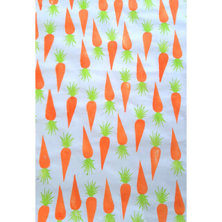 Geschenkpapier Karotten