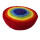 Filz Nadelkissen regenbogen rot