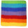 Filz Sitzmatte quadratisch Regenbogen