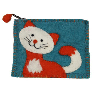Filz B&ouml;rse Katze
