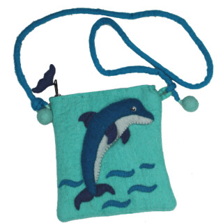 Filz Kindertasche Delfin