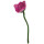 Filz Rose 2farbig 40cm rosa