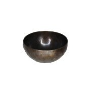 Klangschale getrieben &Oslash; 17,5cm dunkle Patina