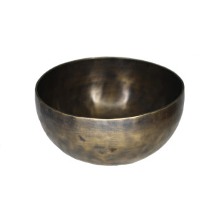 Klangschale getrieben &Oslash; 20cm dunkle Patina