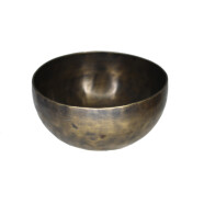 Klangschale getrieben &Oslash; 20cm dunkle Patina