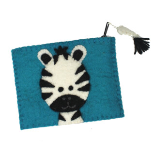 Filz B&ouml;rse Zebra