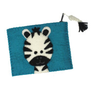 Filz B&ouml;rse Zebra