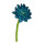 Filzblume Dahlie 35cm t&uuml;rkis