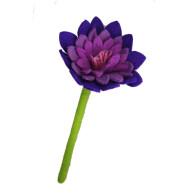 Filzblume Dahlie 35cm violett