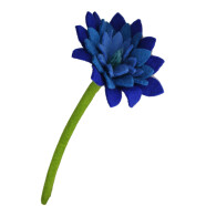 Filzblume Dahlie 35cm blau