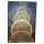 Nepalpapier Mandala-Poster Golddruck auf blau
