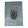 Notizbuch Pfauenfeder grau