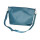Leder Handtasche petrol