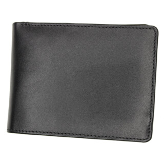 Leder Brieftasche Herren schwarz